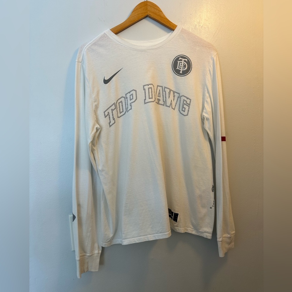 Nike Top Dawg Entertainment white long sleeve